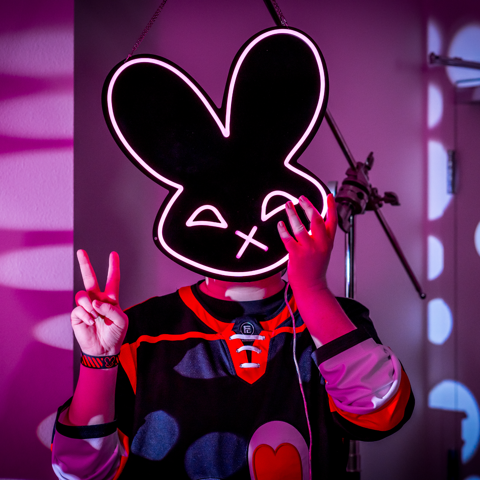 Team Bunny LED Neon Sign