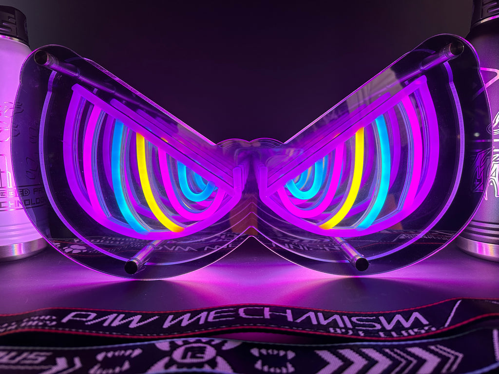 INFINITY Hypno Eyes LED Neon Sign