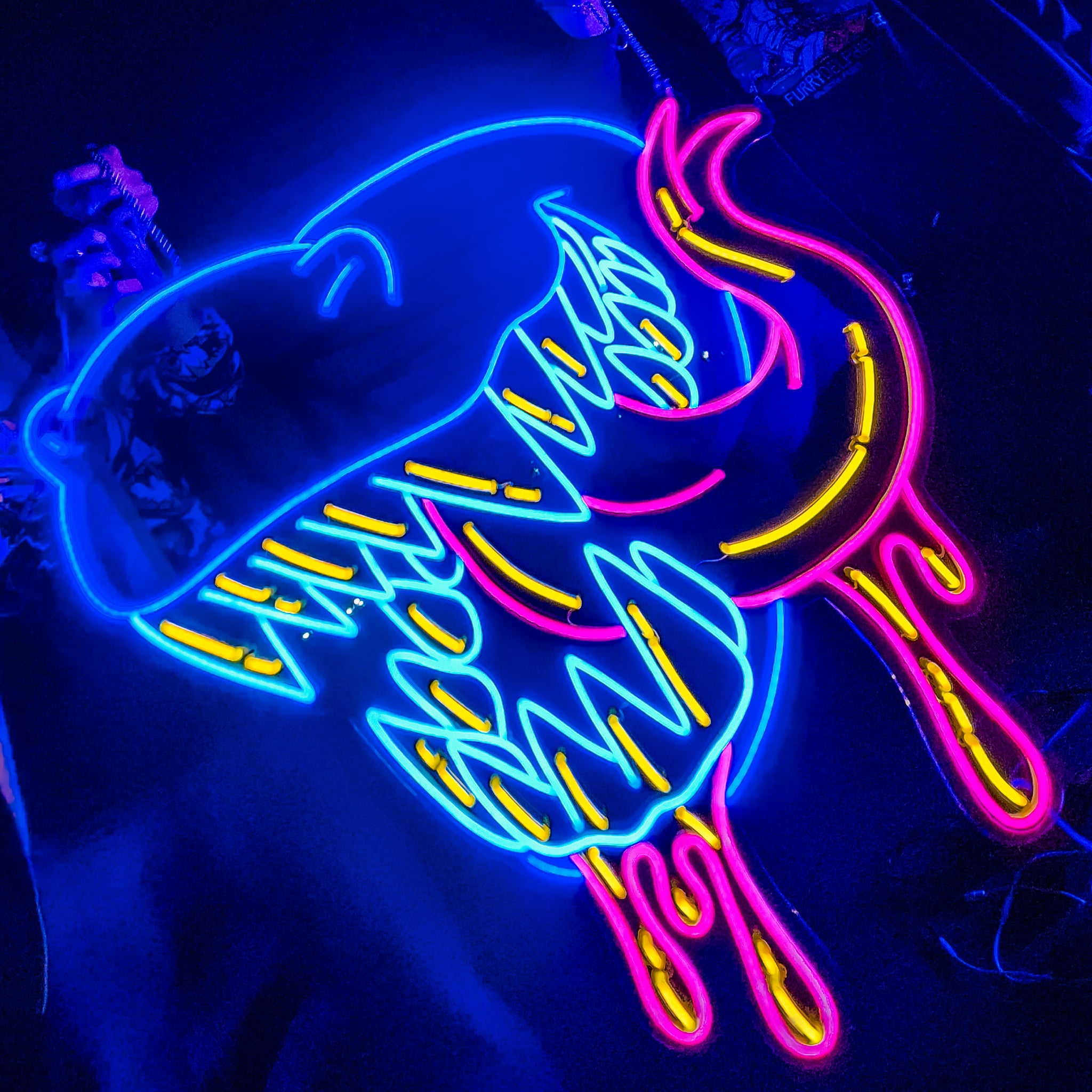 MAW JUMBO LED Neon Sign (Hand-Made) FINAL ONES