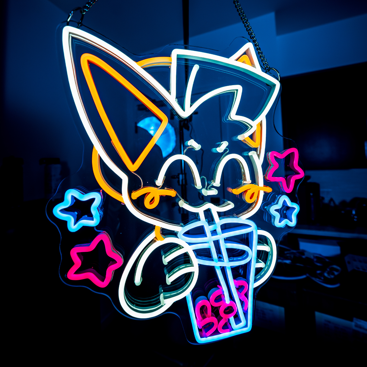 Niko Boba LED Neon Sign – F-Class Merch