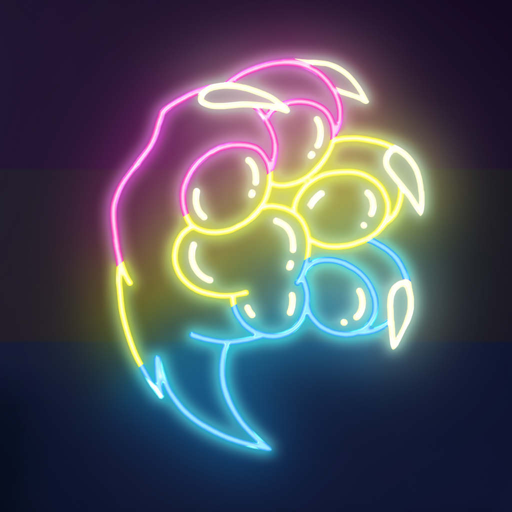 PAN-PAW LED Neon Sign (Hand-Made)