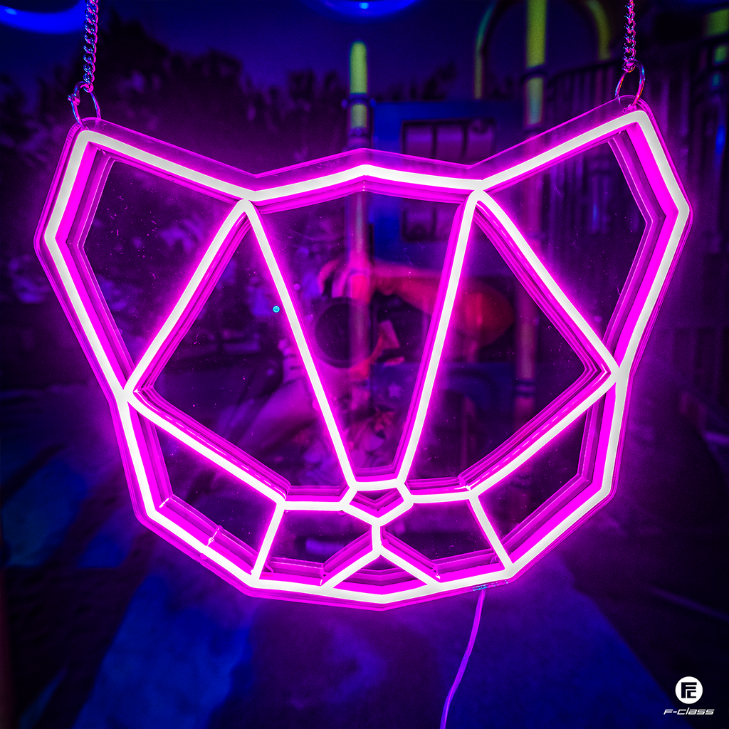 Team Cat LED Neon Sign